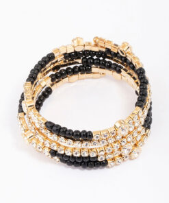 Black & Wrapped Bracelet