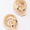 Rope Knotted Stud Earrings