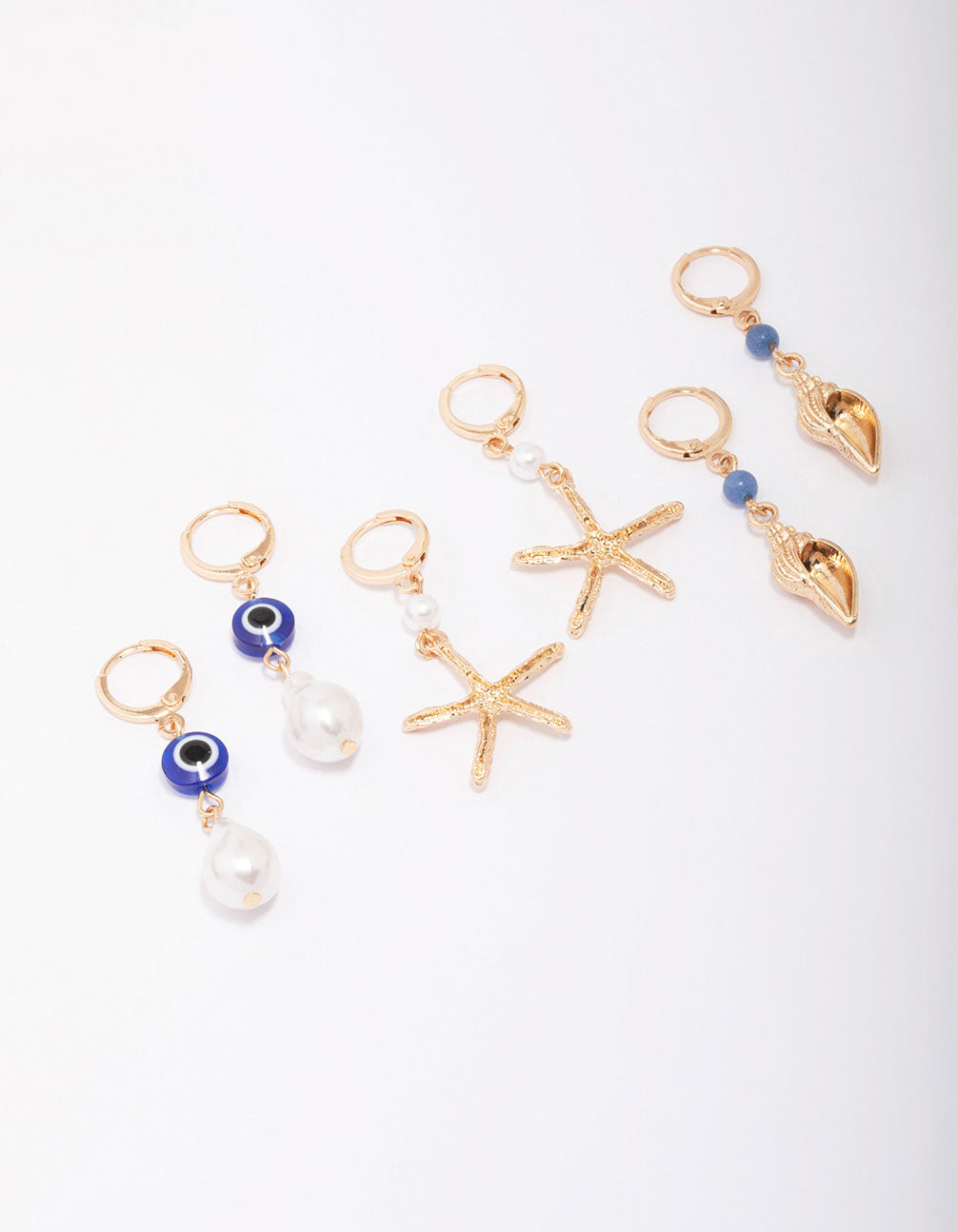 Starfish Earring 3-Pack