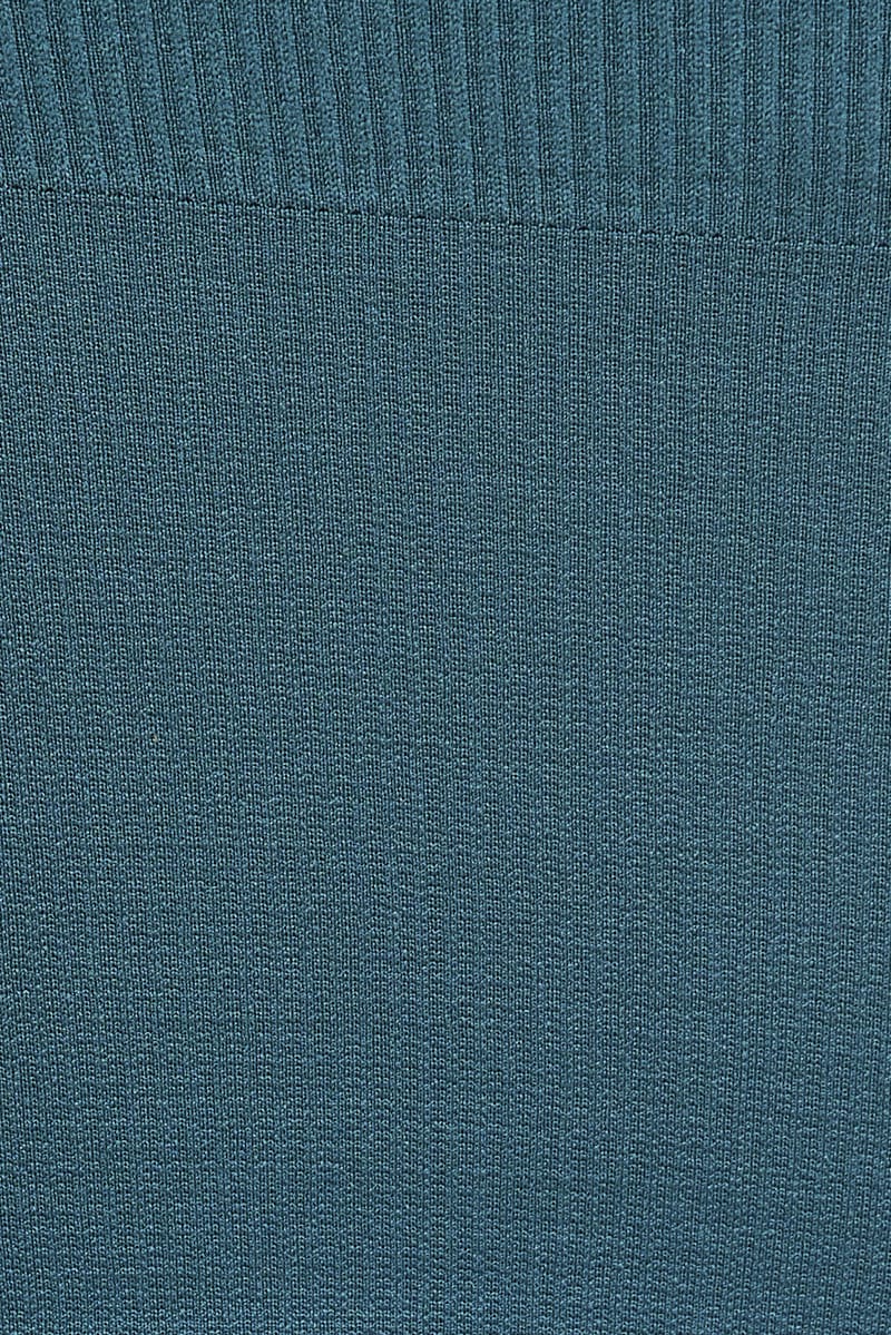 Blue Crop Singlet Top Seamless - Image 6