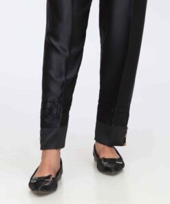 Black Shamoz Silk Slim Fit Trouser PW3612