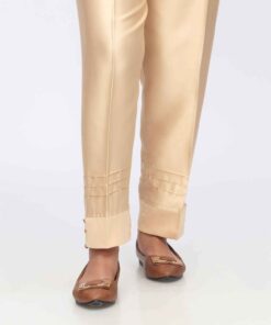 Beige Shamoz Silk Slim Fit Trouser PW3612
