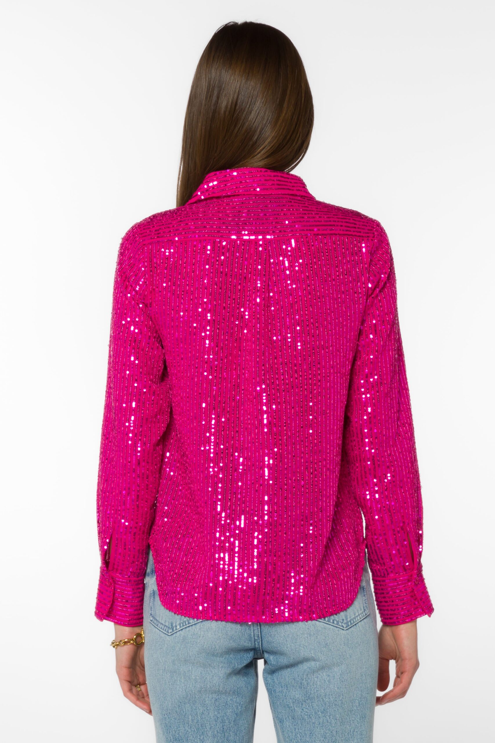 Dragonfruit Sequin Shirt - Image 4